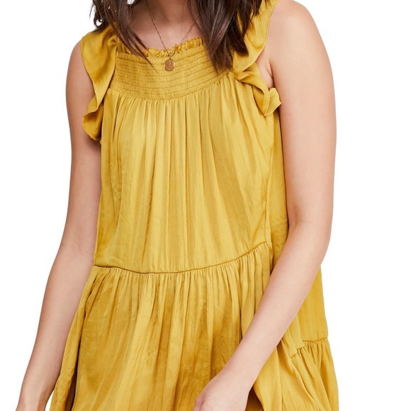 Free People Intimately Mini Dress L - Picture 2 of 2